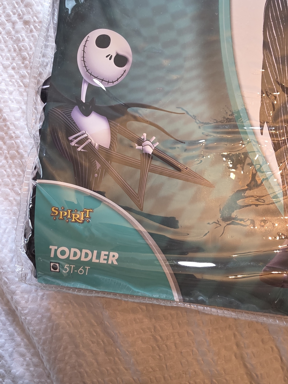Spirit Jack Skellington Costume Toddler Size 5T/6T - Picture 4 of 8